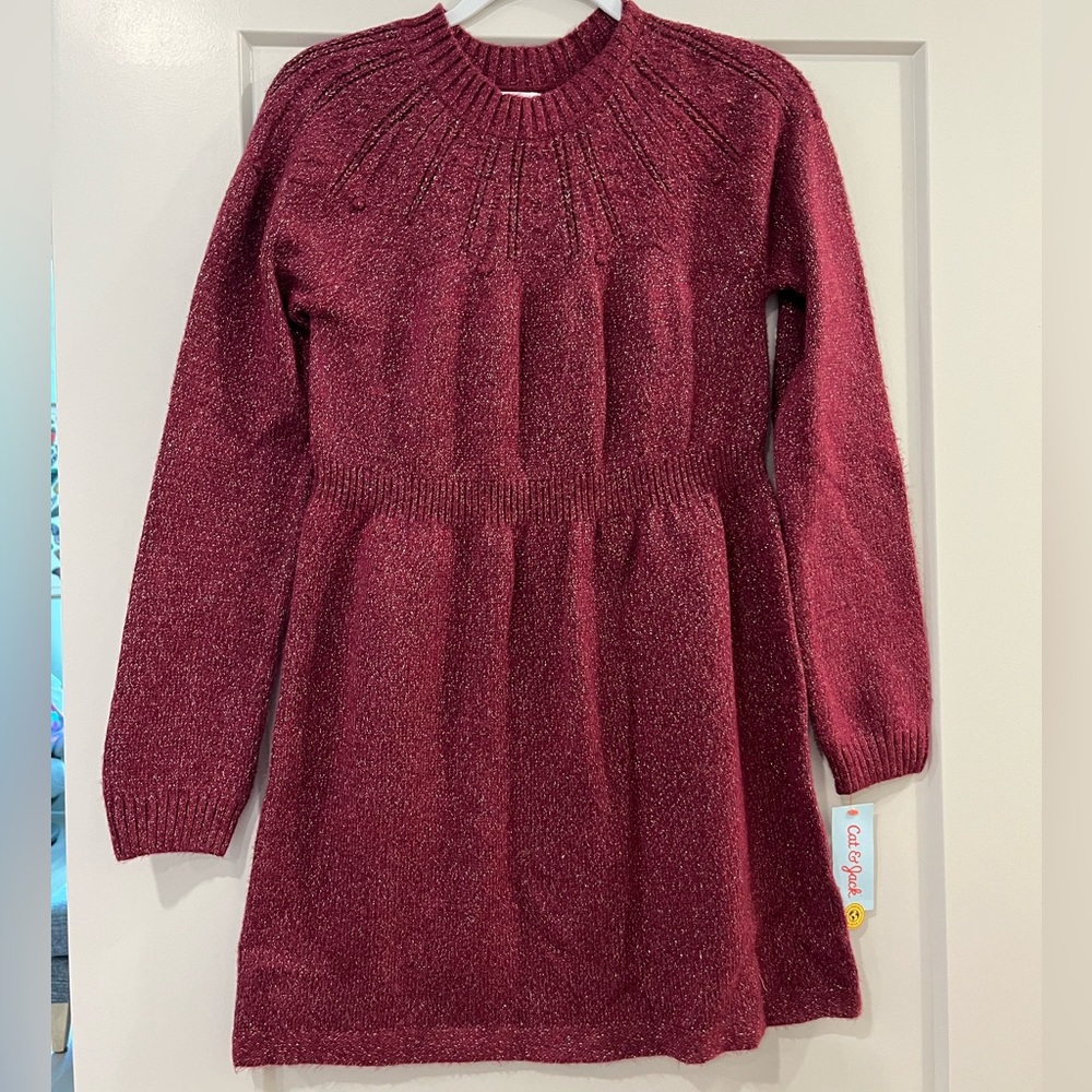 Sparkly Burgundy Dress from Cat & Jack at Target